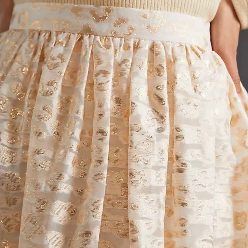 NWT- Burnout Shimmer Maxi Skirt - Picture 3 of 7